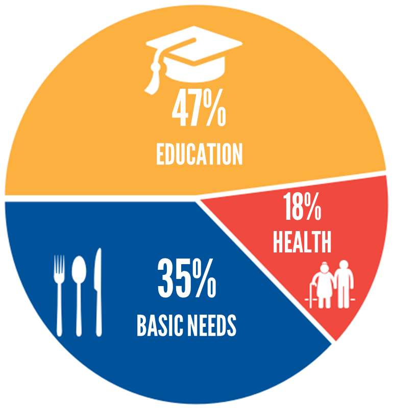 resource pie chart