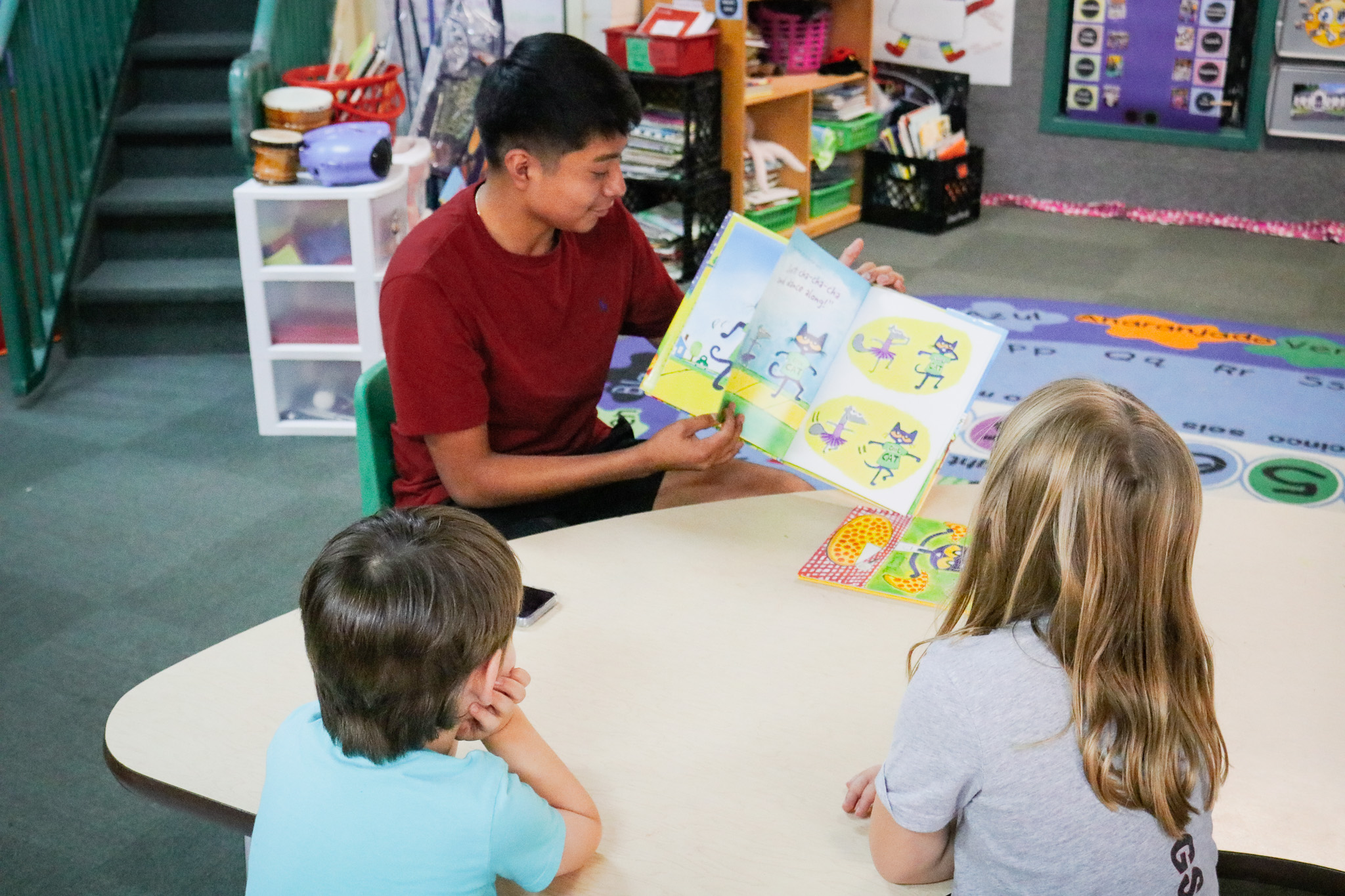 reading to kids